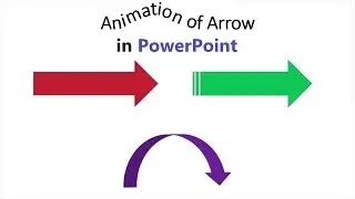 How to Make Animation of Arrow in PowerPoint