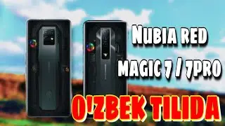 NUBIA RED MAGIC 7 /7 PRO-O'ZBEK TILIDA /BIRINCHI EKRAN OSTI KAMERALI O'YINBOP SMARTFON/NARXLAR