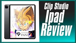CLIP STUDIO on IPAD?! | IPad Pro 11 Inch 2021 edition Review and Speed Paint!