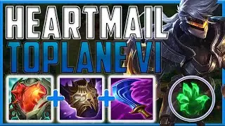 Making Vi SUPER beefy with decent damage using this Heartmail item combo!! - Vi Top | Season 14 LoL