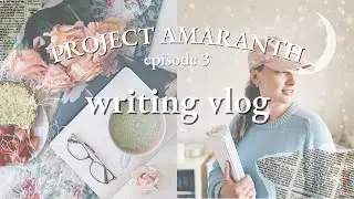 to strive, to write, to edit, and not to yield ☕️ high fantasy writing vlog ep. 3 🌙✨