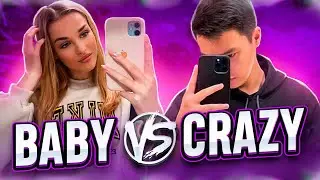 BABY VS CRAZY , У КОГО ЖЕ ЛУЧШИЕ НАСТРОЙКИ ?😳🔥| FREE FIRE