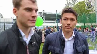 Артём Нечаев и Семён Ручкин на Дне знаний в СДЮСШОР 