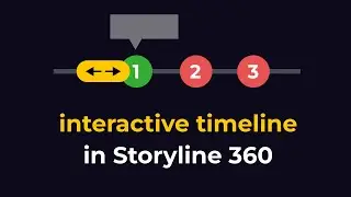 Storyline 360 | Create an interactive slider timeline