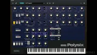 Creating a Bass with Korg Collection Polysix