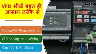vfd analog programming | vfd plc programming | vfd analog plc programming example |