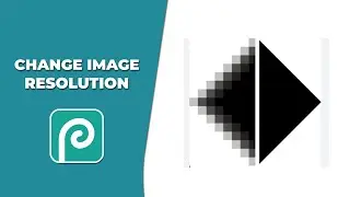 How to change image resolution in photopea