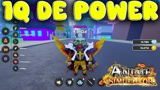 🚨CONSIGO 1Q DE POWER EN ANIME SIMULATOR ROBLOX