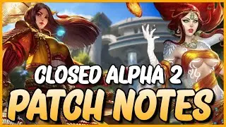 Smite 2 Closed Alpha 2 Patch Notes are HUGE! | Amaterasu, Nu Wa, Role Preference, and MORE!