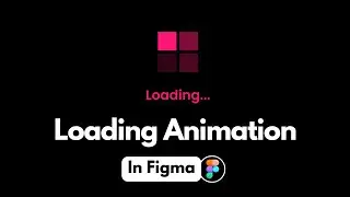 loading animation in figma [14] | figma tutorials | easy | simple loader in animation in figma