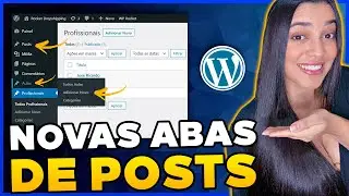 Como criar Custom Post Type com Plugin Pods no WordPress [Novas Abas de Posts e Taxonomias]