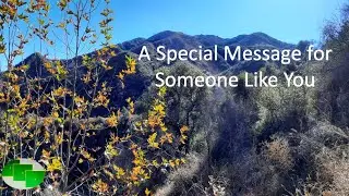 A Message for Someone Special