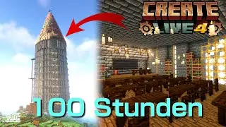 100 STUNDEN ARBEIT: HOGWARTS TURM ⚙️ Create Live 4