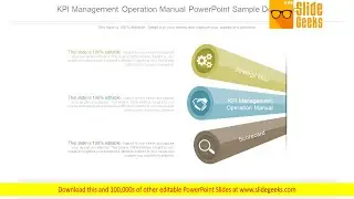 KPI Management Operation Manual Powerpoint Sample Download