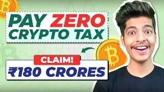 How To File Crypto Tax!? PAY ZERO TAX Legally || Live Tutorial ITR 2 ft. KoinX