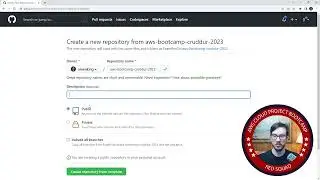 Creating Your Repository from the Github Template