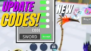 *NEW* UPDATE! SWORD* CODES! [🎥Skibi][Map5!]⚔️Sword Warriors! ROBLOX