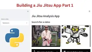 Jiu Jitsu App with Python and Streamlit