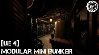 Unreal Engine 4 - Modular Mini Bunker