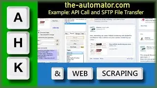 API call and SFTP file transfer | How to automate  a secure file transfer