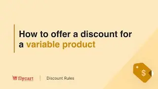 How to offer a discount for a variable product in WooCommerce