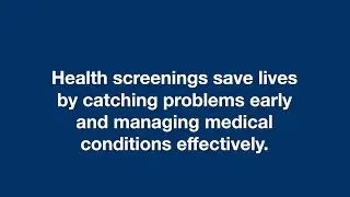 HRSA’s Health Centers: Health Screenings Save Lives