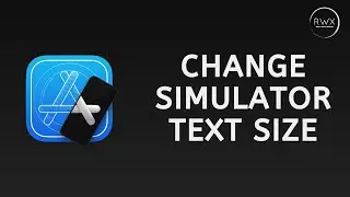 How to Change iPhone Simulator Text Size