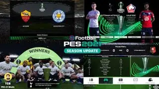 PES 2021 UEFA Conference League Addon