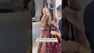 Bridal makeup | New Insta Reels Hindi 2022 | New Popular Viral Video | Wedding 🤔 Video#insta_queen