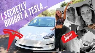 I BOUGHT A TESLA behind my dad's back...