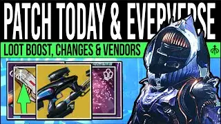 Destiny 2: NEW PATCH CHANGES & EVERVERSE LOOT! Store Update, Featured Rewards, Vendors (12 March)
