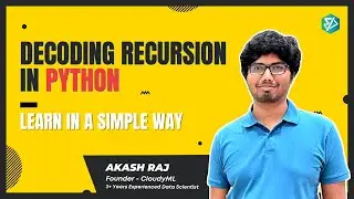 DECODING RECURSION in Python | Learn in a simple way