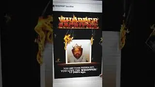 The Whopper Sacrifice 😱 (EXPLAINED)