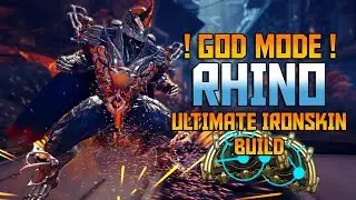 [WARFRAME] GOD MODE RHINO - Ultimate Iron Skin Build
