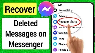 How To Recover Deleted Message On Messenger (2023 Update) | Recover Deleted Facebook Messages