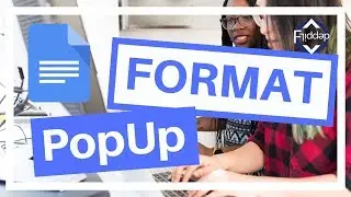 How to format a POPup Message in Google Doc