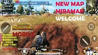 HOT NEWS 😻 PUBG MOBILE - (FIRST GAMEPLAY VIDEO) DESERT MAP UPDATE - iOS / Android - MIRAMAR N°3