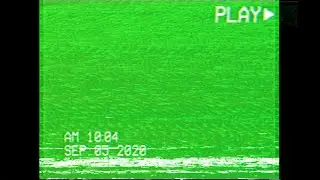 VHS Green Screen (Best VHS Overlays 4K /Free Download Link)