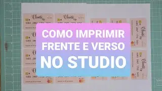 COMO FAZER IMPRESSÃO FRENTE E VERSO NO SILHOUETTE STUDIO