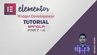 (Add sections to widgets ) Elementor widget development Bangla tutorial Part-4