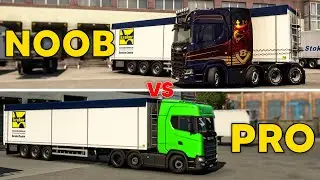 ETS2 Pro vs Noob