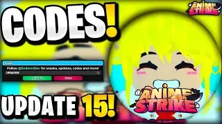 🔥*NEW* ALL WORKING UPDATE 15 CODES FOR ANIME STRIKE SIMULATOR! ROBLOX ANIME STRIKE SIMULATOR CODES