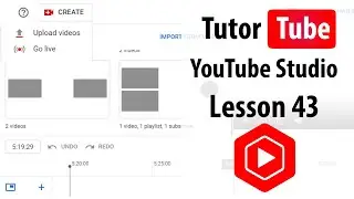 YouTube Studio Tutorial - Lesson 43 - Upload Defaults