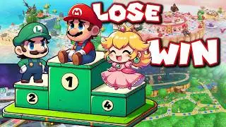 ALL BOARDS FULL MOVIE - Mario Party Superstars but we Try to LOSE ON PURPOSE *4th Place Wins!!*