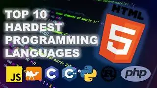 TOP 10 HARDEST PROGRAMMING LANGUAGES