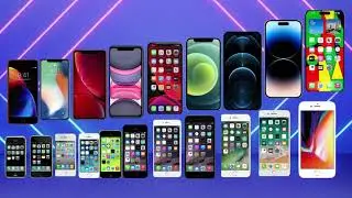 Evolution of iPhone 2007 to 2023 - 1 to 15 Pro Max (8k60fps)