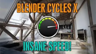 Blender Cycles X - Evermotion ArchViz Scene Render Speed Test