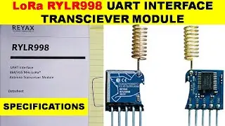 {482} Reyax LoRa RYLR998 UART Transceiver Module