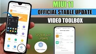 MIUI 11 New System Big Update Video Toolbox Stable Update | MIUI System Update