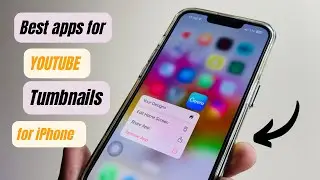 Best Thumbnail maker app for iPhone || How to make YouTube thumbnails in iPhone